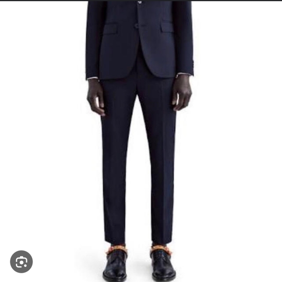 Acne Studios Drifter T STC Pants in Navy - Picture 1 of 5